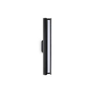 LED аплик Ideal Lux Dorica AP1 366265 8,5W 3000K 30 см черен - изглед на продукта на бял фон