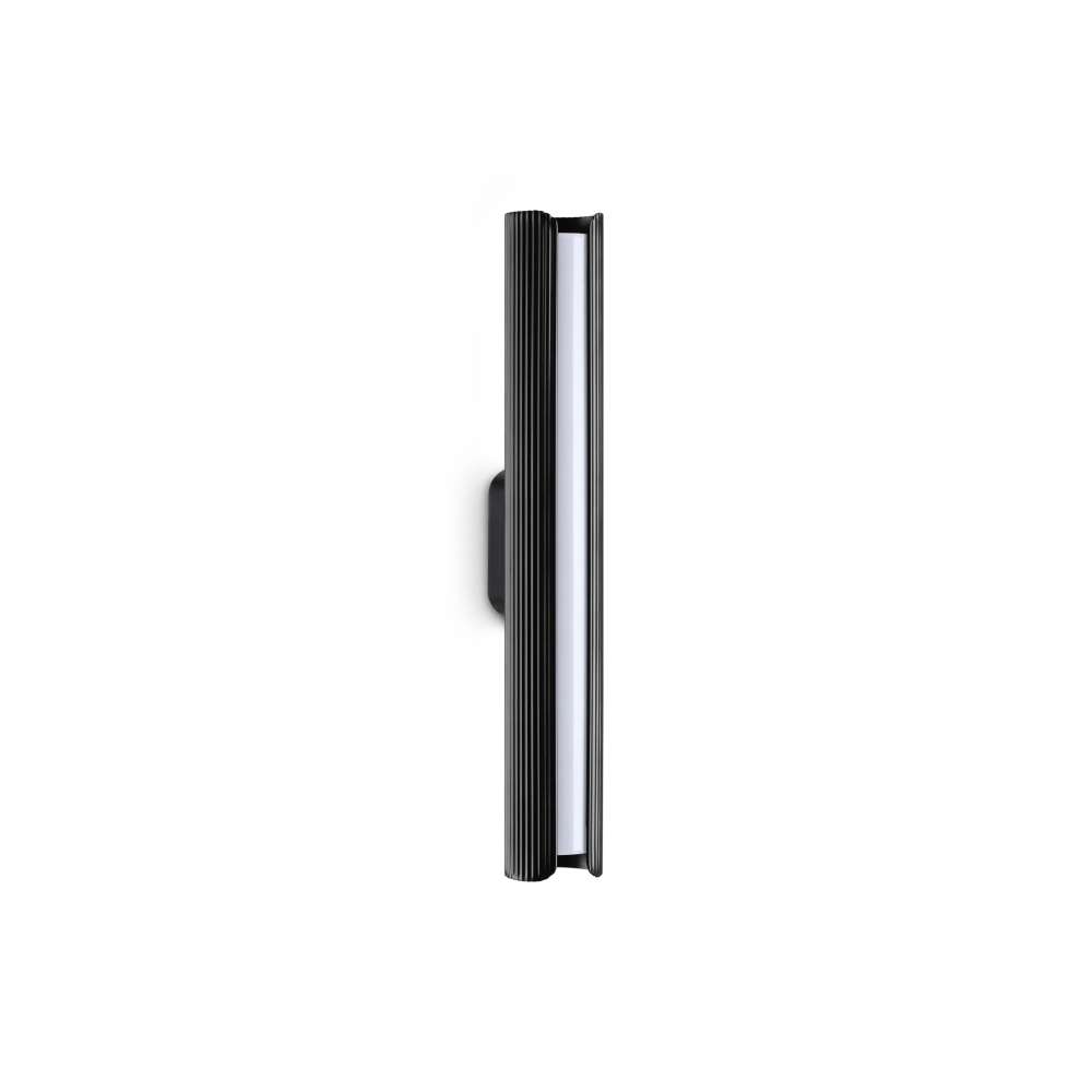 LED аплик Ideal Lux Dorica AP1 366265 8,5W 3000K 30 см черен - изглед на продукта на бял фон