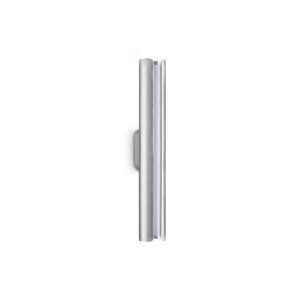 LED аплик Ideal Lux Dorica AP1 366326 8,5W 3000K 30 см в цвят стомана - изглед на продукта на бял фон