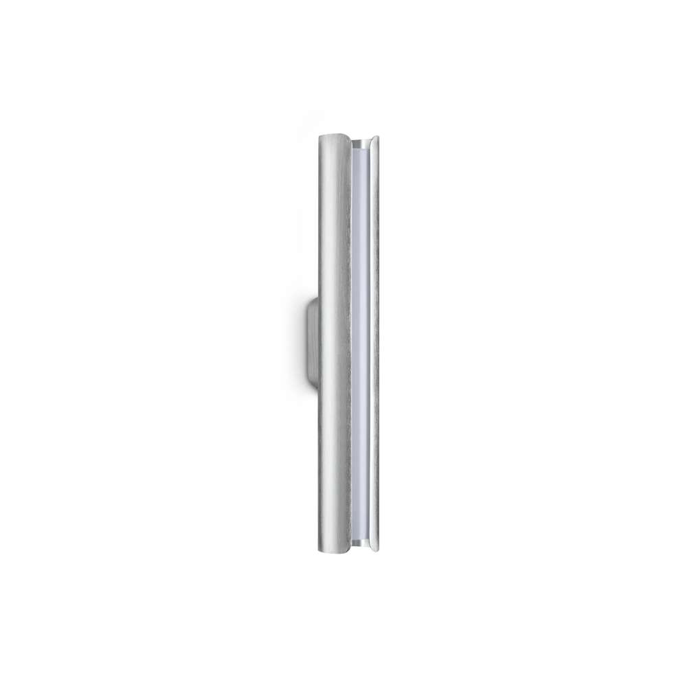 LED аплик Ideal Lux Dorica AP1 366326 8,5W 3000K 30 см в цвят стомана - изглед на продукта на бял фон