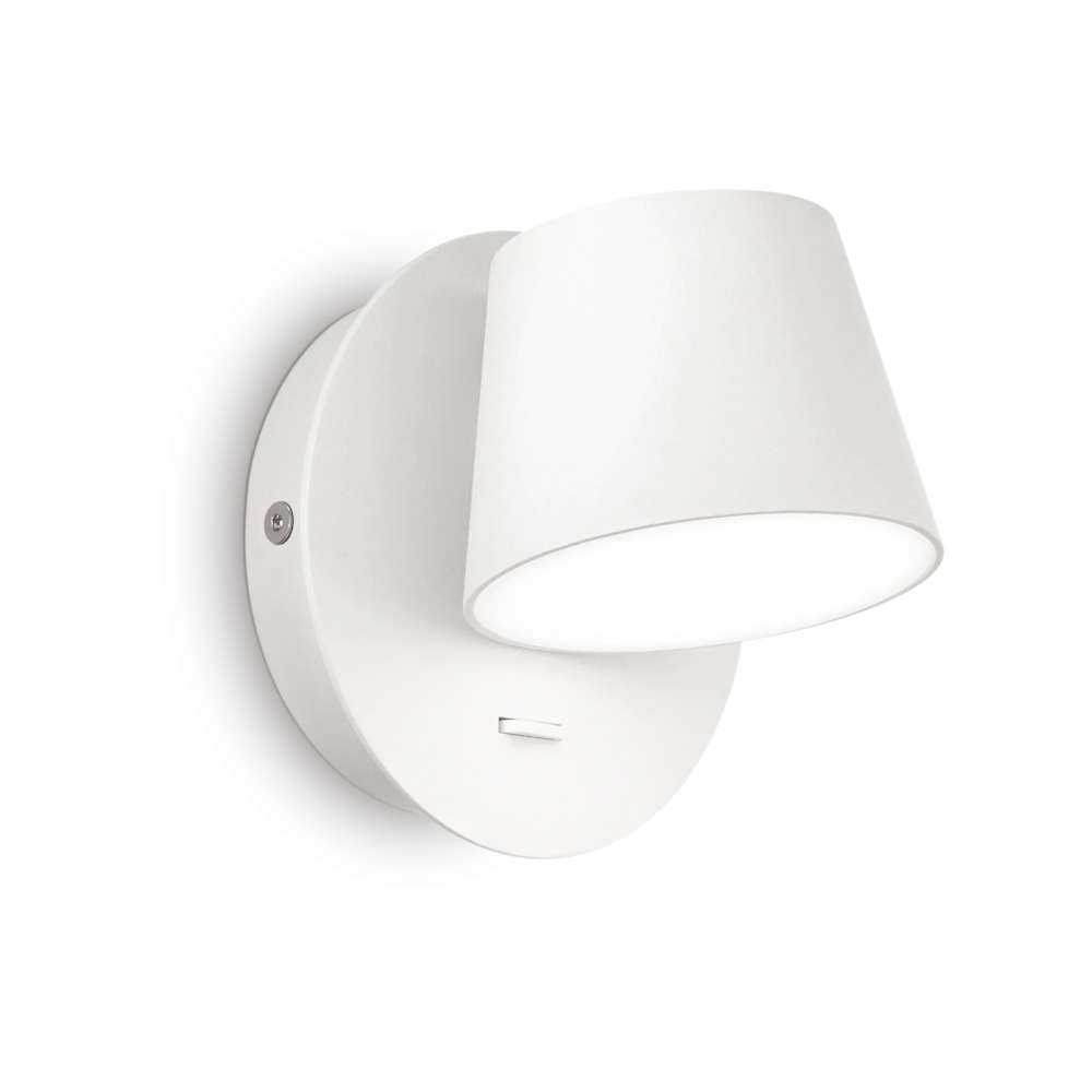 LED аплик Ideal Lux Gim AP 167152 6,5W 3000K бял - основен изглед
