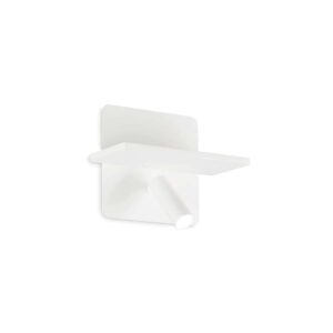Аплик Ideal Lux Piano AP 287317 в цвят бял на бял фон