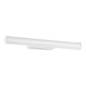 LED аплик Ideal Lux Pretty AP D060 287782 с бяла алуминиева основа и опален цилиндричен дифузер