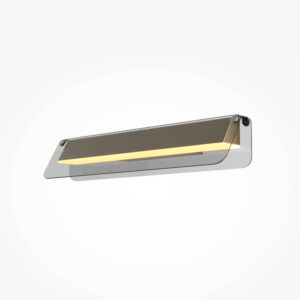 Maytoni Flat MOD296WL-L10BS3K с черно метално тяло и оцветени стъклени пластини