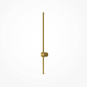 Maytoni Light stick MOD237WL-L11BS3K с тънък вертикален профил и цилиндрична стенна основа