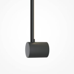 Maytoni Light stick MOD237WL-L6B3K - детайл на стенната основа Цилиндричната основа и свързването с профила на Maytoni Light stick MOD237WL-L6B3K