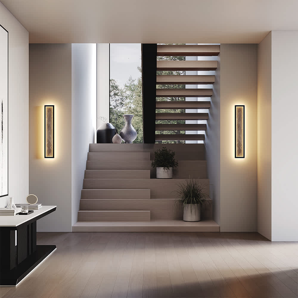 Аплици Maytoni Orign MOD311WL-L55B3K от двете страни на стълбище