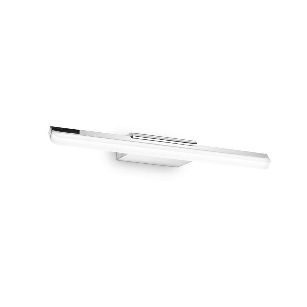 Хромиран LED аплик Ideal Lux Riflesso AP D42 142272 с линеен акрилен дифузер