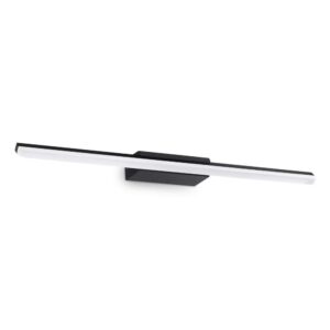 Черен LED аплик Ideal Lux Riflesso AP D62 302232 с линеен акрилен дифузер