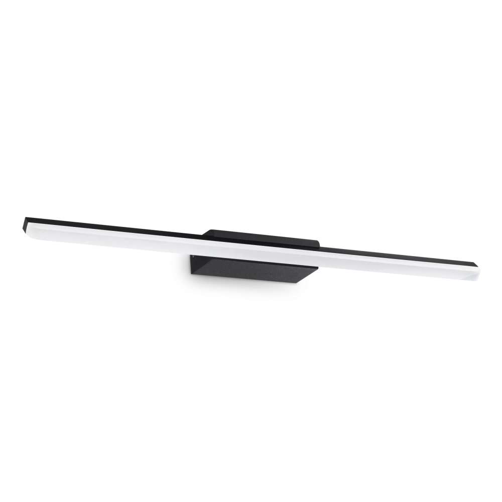 Черен LED аплик Ideal Lux Riflesso AP D62 302232 с линеен акрилен дифузер