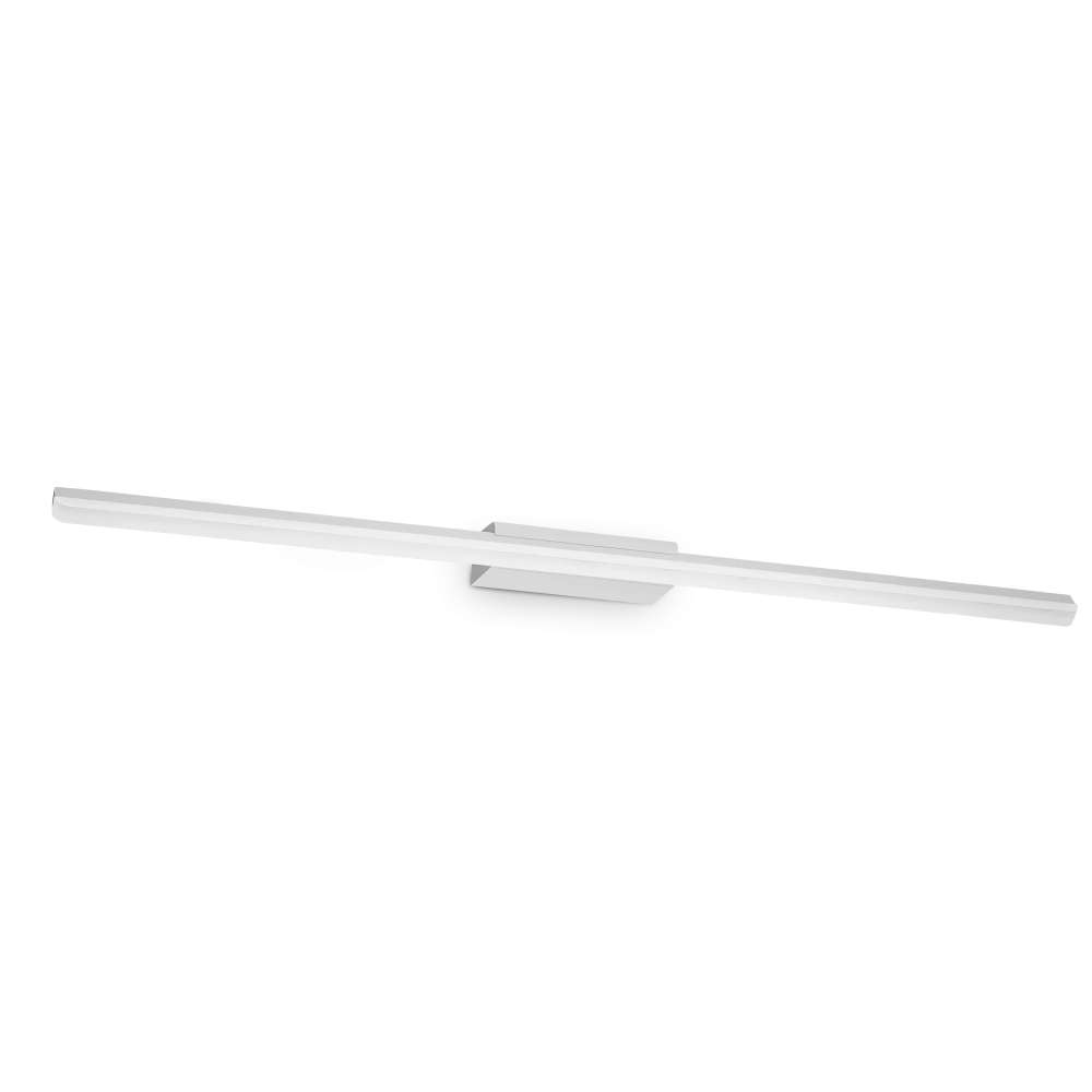 Бял LED аплик Ideal Lux Riflesso AP D82 331690 с линеен акрилен дифузер