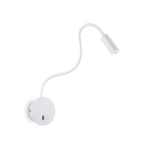 Ideal Lux Focus-2 AP 203171 - аплик за четене в цвят бял, общ изглед