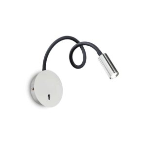 Ideal Lux Focus-2 AP 203188 - аплик за четене в цвят хром и сиво, общ изглед
