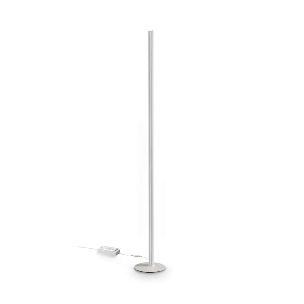 LED лампион Ideal Lux Dorica PT1 366111 50W 3000K 190 см бял - изглед на продукта на бял фон