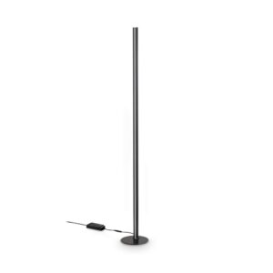 LED лампион Ideal Lux Dorica PT1 366128 50W 3000K 190 см черен - изглед на продукта на бял фон