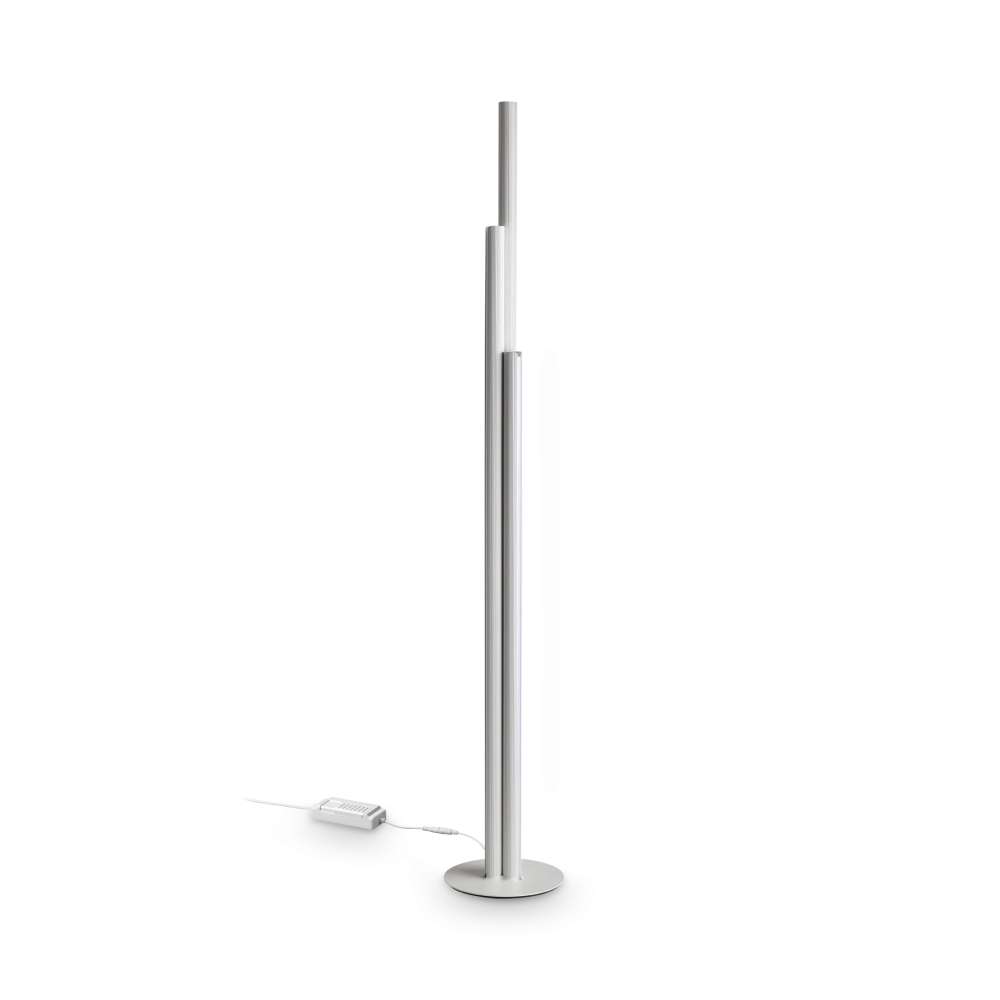 LED лампион Ideal Lux Dorica PT3 366227 66W 3000K 190 см бял - изглед на продукта на бял фон