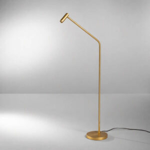 Ideal Lux Easy PT 295503 - включен лампион с насочена светлина Включеният лампион Ideal Lux Easy PT 295503 с месингово покритие и насочена към стената светлина