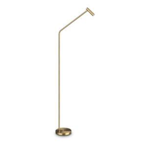 Ideal Lux Easy PT 295503 - LED лампион с месингово покритие и насочваща се цилиндрична глава