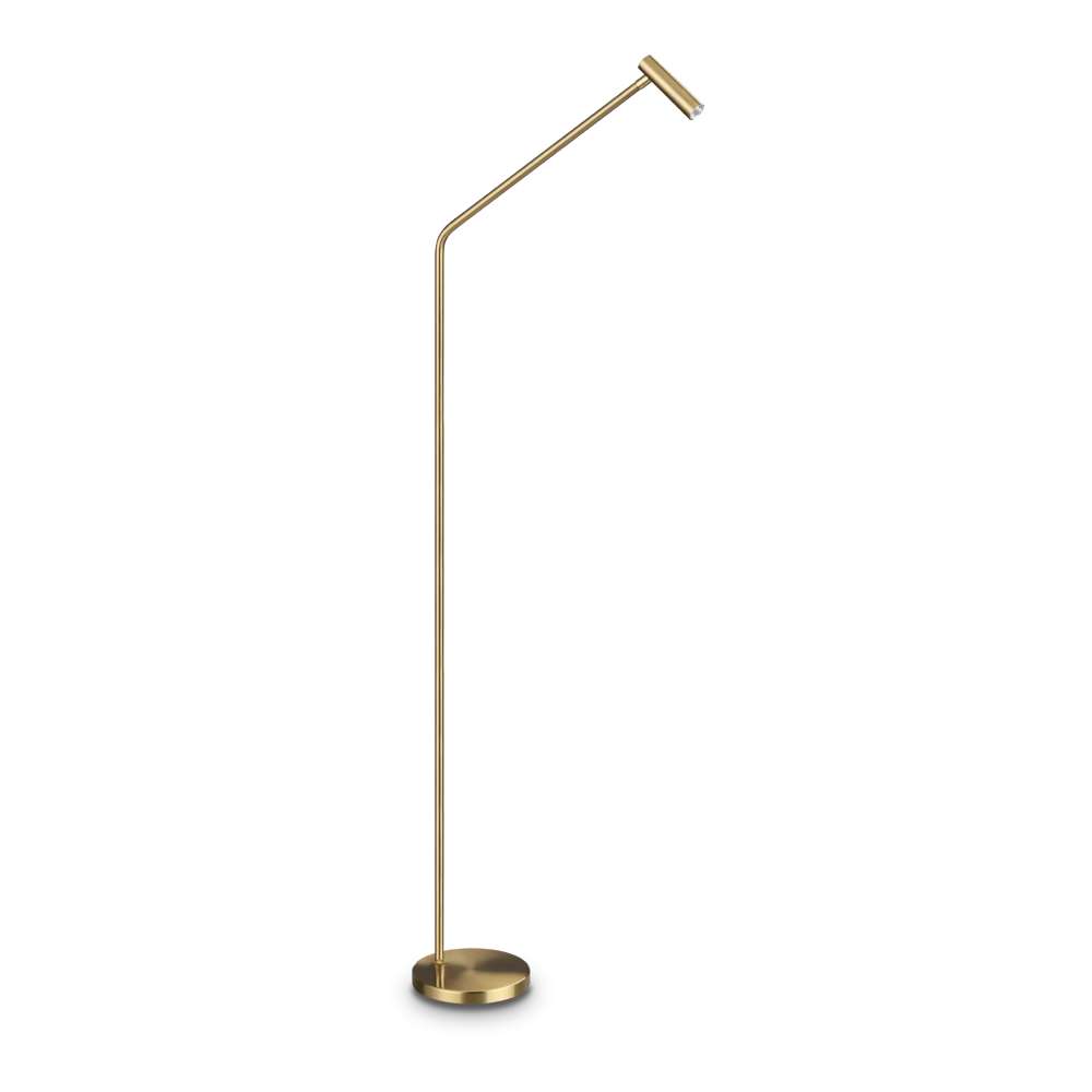 Ideal Lux Easy PT 295503 - LED лампион с месингово покритие и насочваща се цилиндрична глава