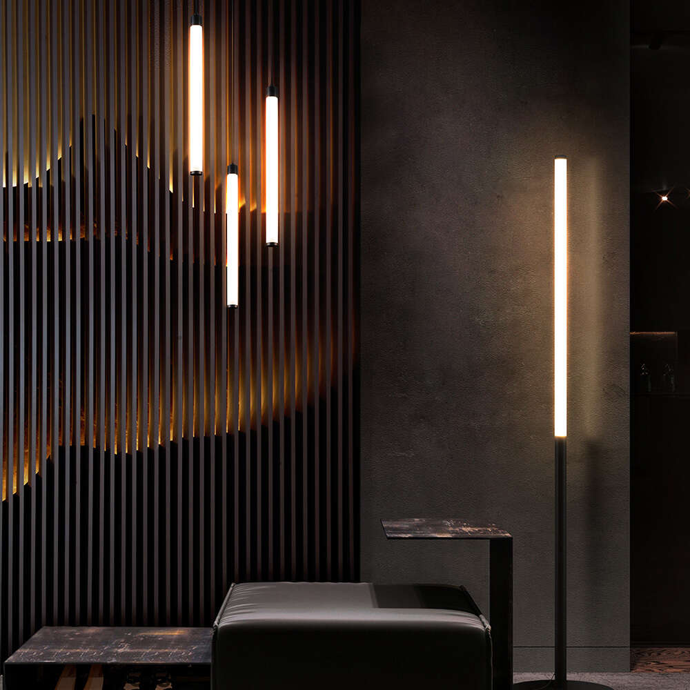 Maytoni Ray Z012FL-L18B3K - интериор с лампиона