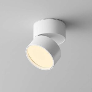 LED луна за повърхностен монтаж Maytoni Onda C024CL-12W2.7K-W-1 12W 2700K Ø8,5 см бяла - общ изглед