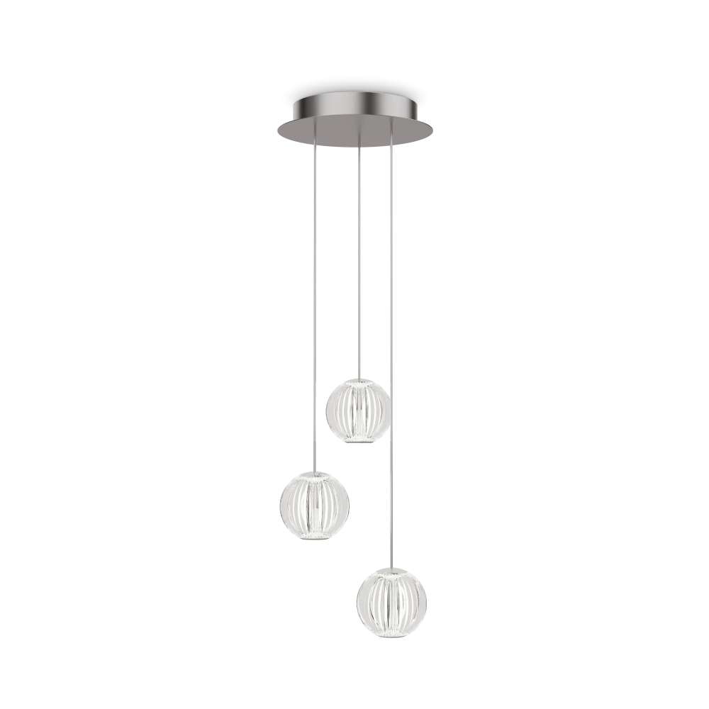 Пендел Ideal Lux Diamond SP3 343464 - прозрачни акрилни сфери