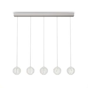 Пендел Ideal Lux Diamond SP5 343471 - прозрачни акрилни сфери