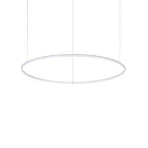Пендел Ideal Lux Hulahoop SP D081 258768 - бял LED ринг