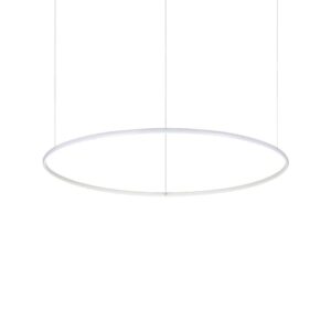 Пендел Ideal Lux Hulahoop SP D100 258751 - бял LED ринг
