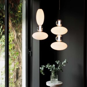 Пендели Ideal Lux Lumiere-1 и Lumiere-2 в интериор