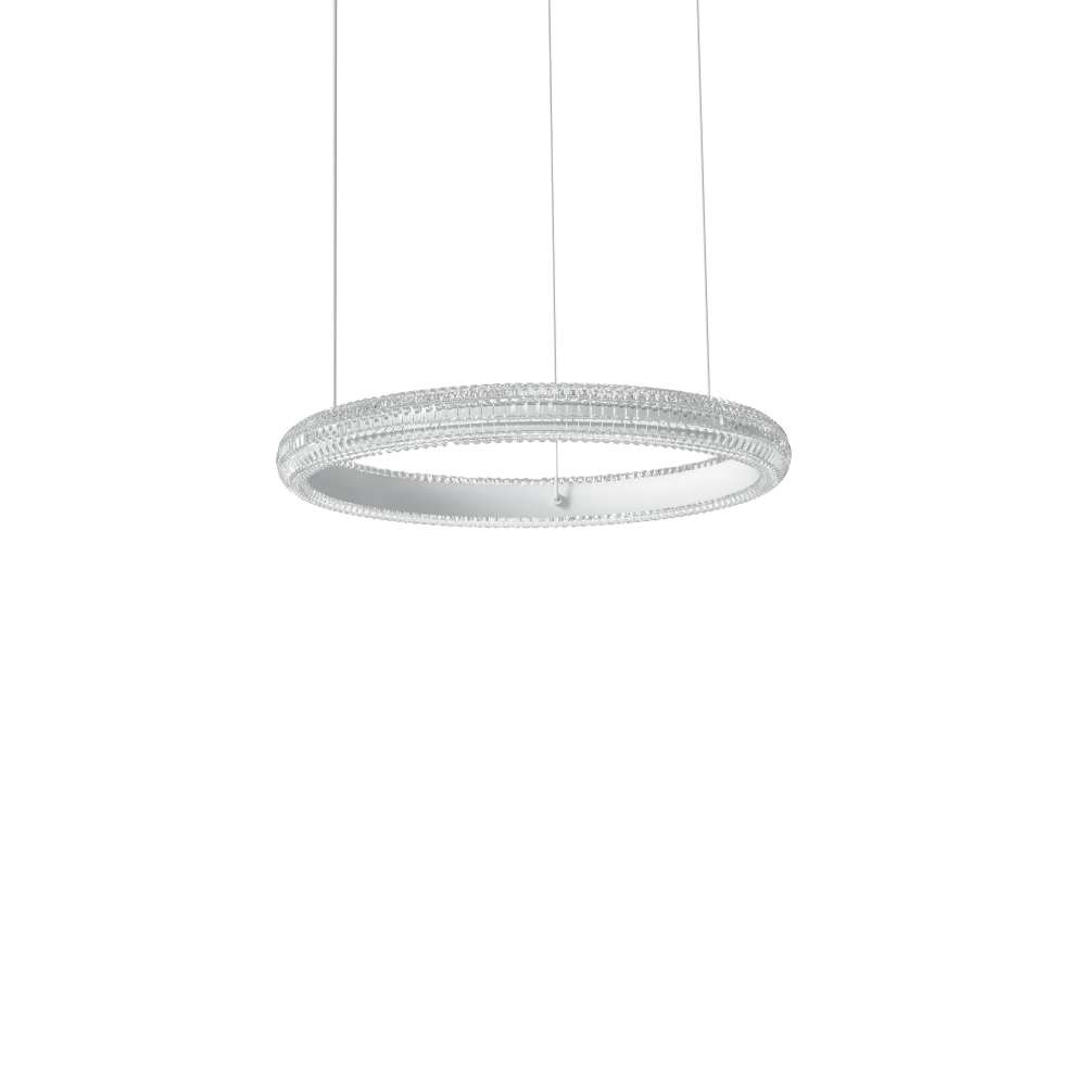 LED пендел Ideal Lux Miracle SP D40 325804 Ø40 см 25W бял