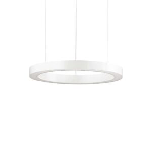 LED пендел Ideal Lux Oracle SP D50 211404 28W 3000K Ø50 см бял - изглед на бял фон
