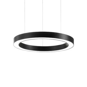 LED пендел Ideal Lux Oracle SP D60 222103 33W 3000K Ø60 см черен - изглед на бял фон