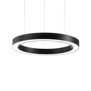 LED пендел Ideal Lux Oracle SP D70 222110 35W 3000K Ø70 см черен - изглед на бял фон