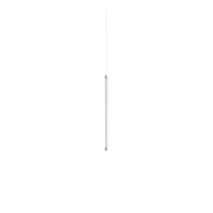 LED пендел Ideal Lux Tubix SP D050 352664 8W 3000K Ø7 см бял - изглед на продукта на бял фон