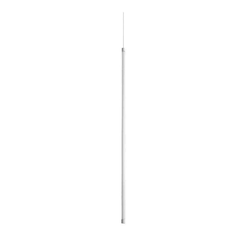LED пендел Ideal Lux Tubix SP D100 352688 15W 3000K Ø7 см бял - изглед на продукта на бял фон