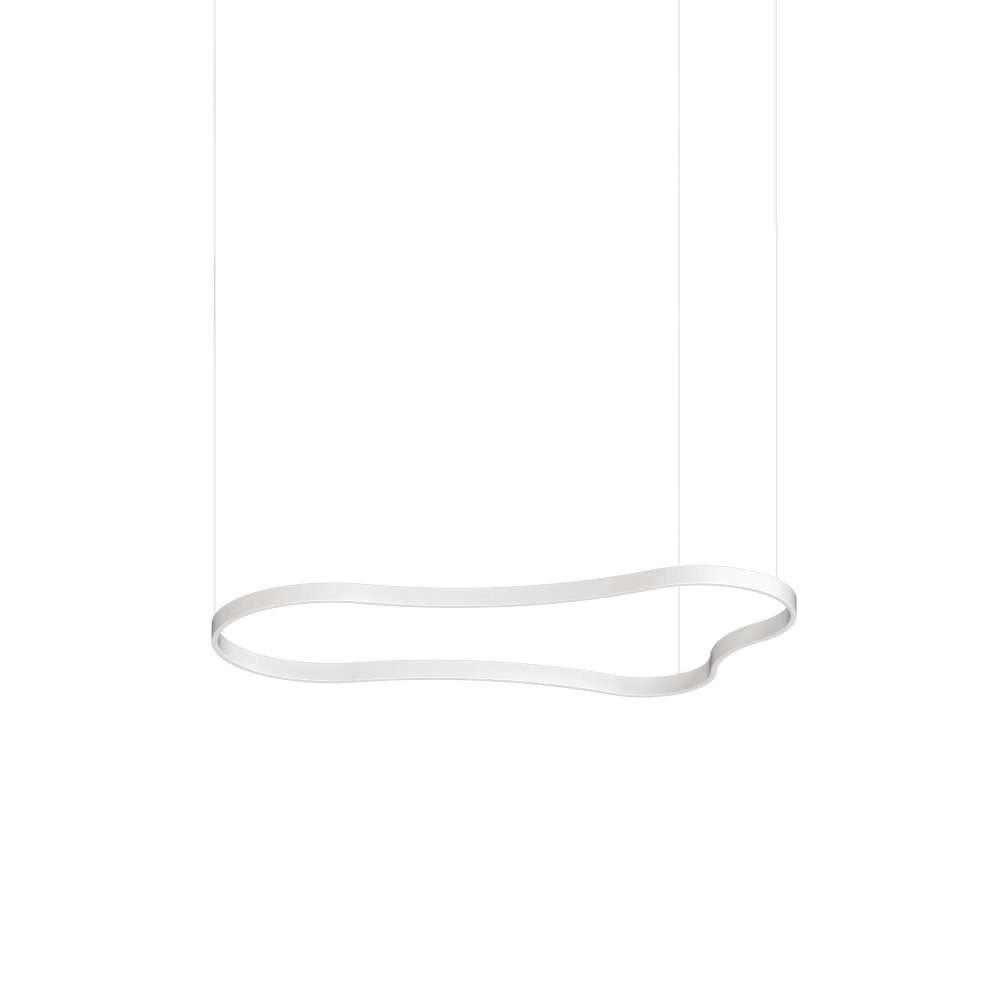 LED пендел Ideal Lux Waves-3 SP 345291 54W 3000K бял