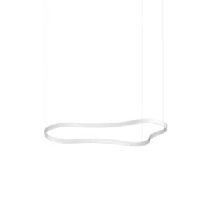 LED пендел Ideal Lux Waves-3 SP 345291 54W 3000K бял