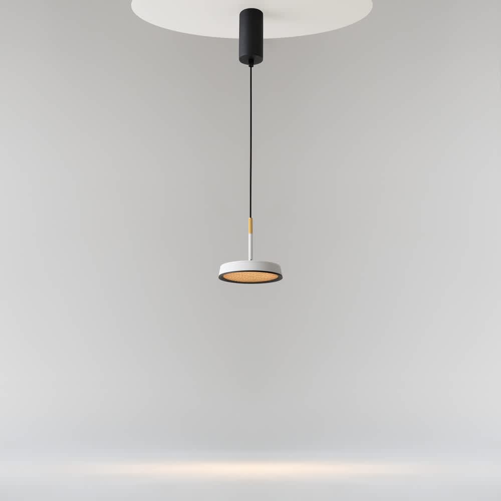 Maytoni El MOD041PL-L15WG3K с кабел и черна цилиндрична таванна розетка
