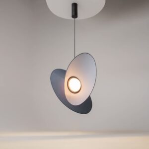 Син LED пендел Maytoni Evolution MOD396PL-L10BL3K с включена светлина