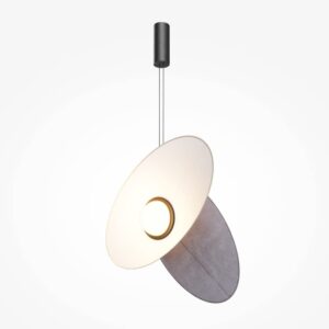 LED пендел Maytoni Evolution MOD396PL-L10BL3K 9W 3000K син на светъл фон
