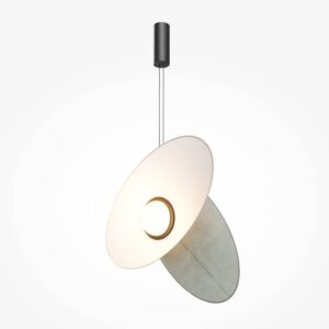 LED пендел Maytoni Evolution MOD396PL-L10GR3K 9W 3000K сив на светъл фон
