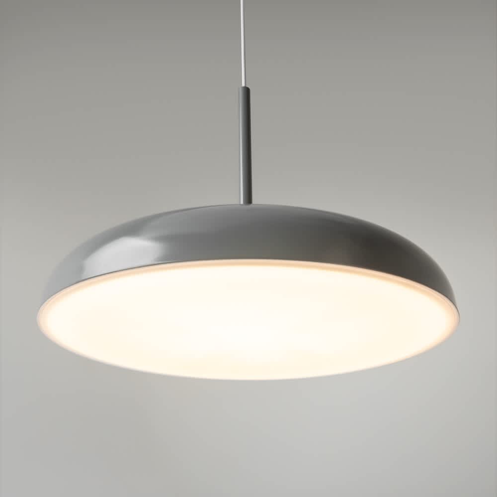 Светещият бял дифузер под металния абажур на Maytoni Gerhard MOD189PL-L18GR3K1