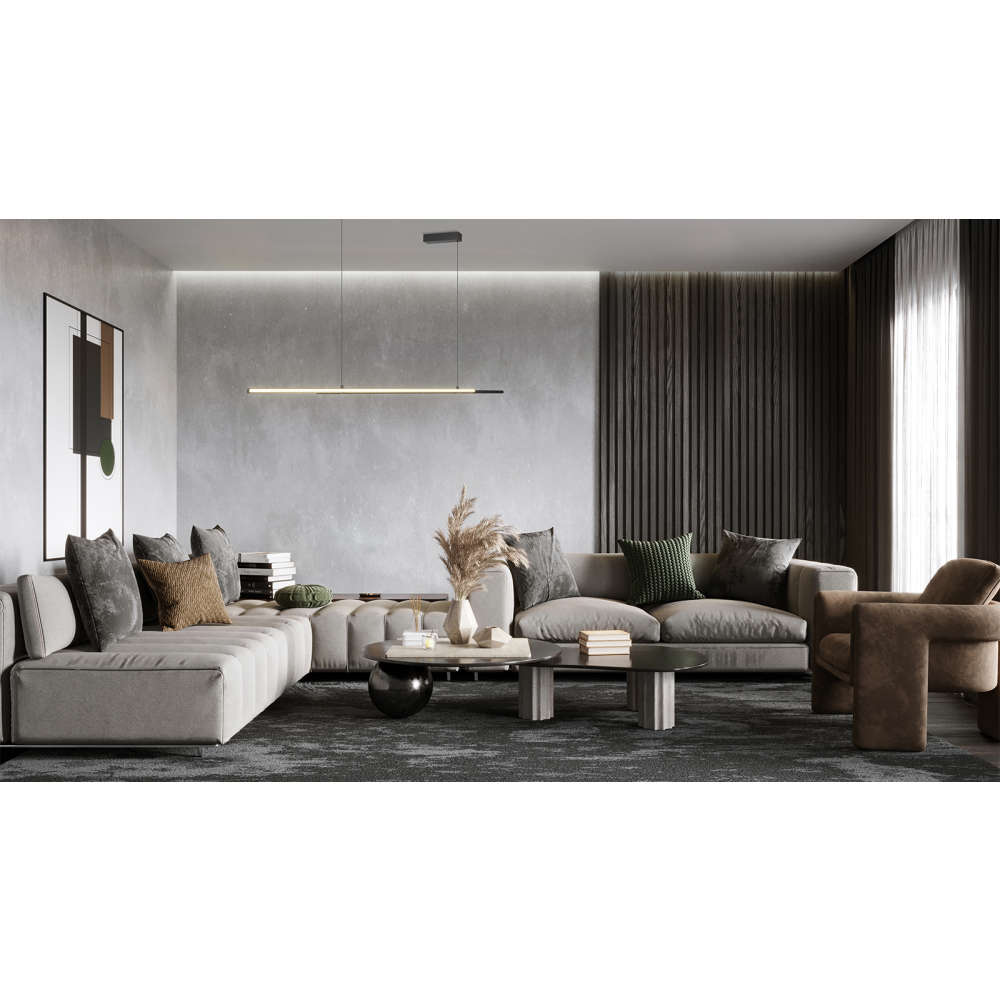 Maytoni Halo MOD005PL-L48BSK - интериор с точния модел