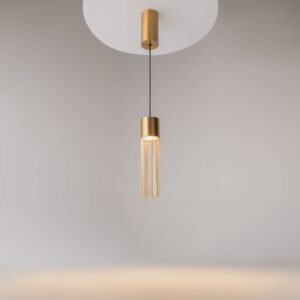 Maytoni Imaginary MOD190PL-L5G3K - златист пендел в цял ръст