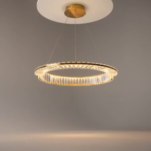 Maytoni Krone P097PL-L36BS3K1 - основен изглед с включена светлина