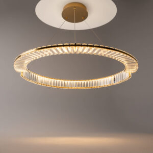 Maytoni Krone P097PL-L45BS3K - основен изглед с включена светлина