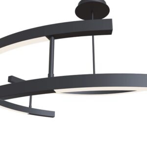 Maytoni Line MOD054PL-L52B4K - детайл на рамката и таванната розетка