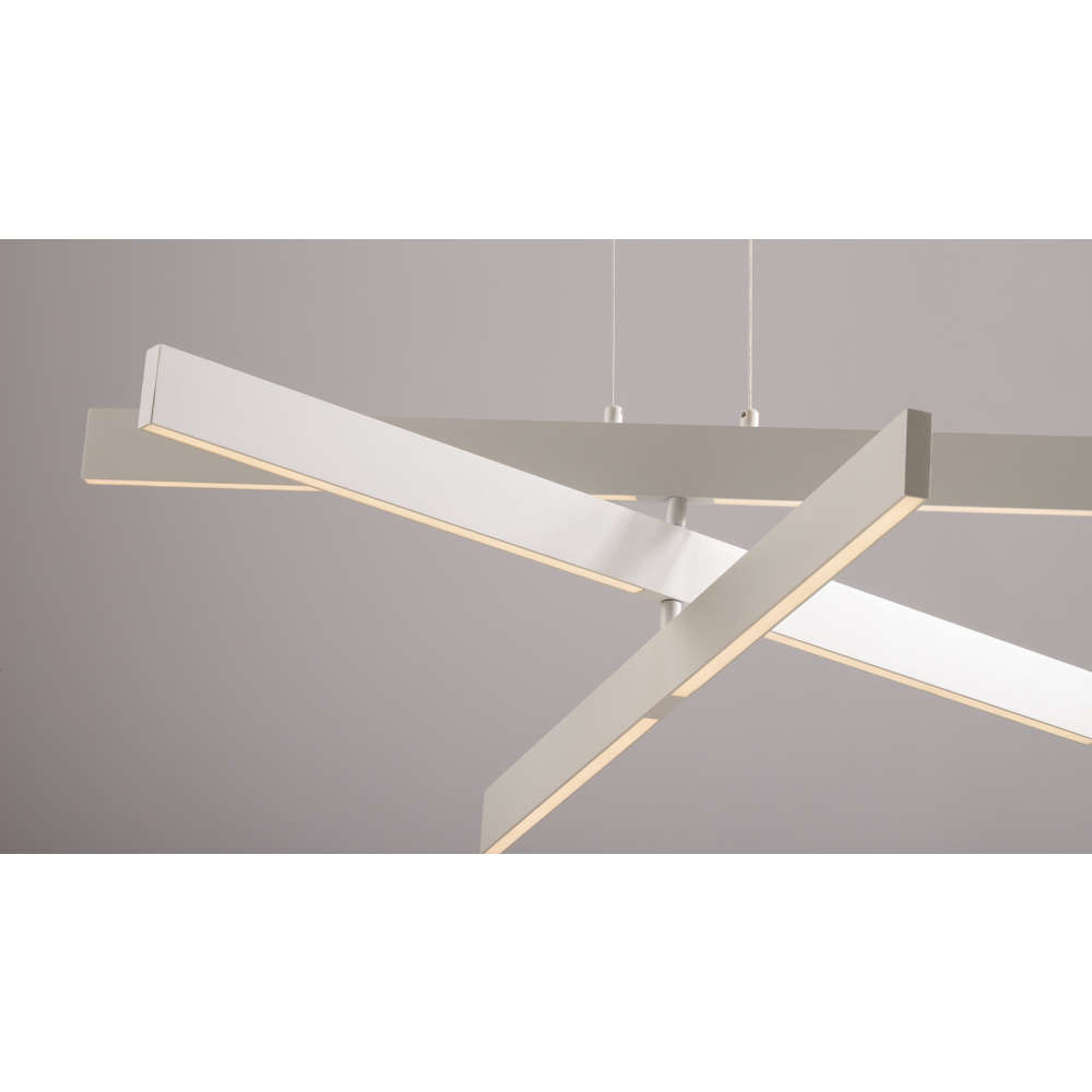 Белите рамена на Maytoni Origami MOD163PL-L38W4K1, разтворени в различни посоки