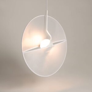 Maytoni Reflex MOD154PL-L6W3K - изглед на кръглия текстилен диск